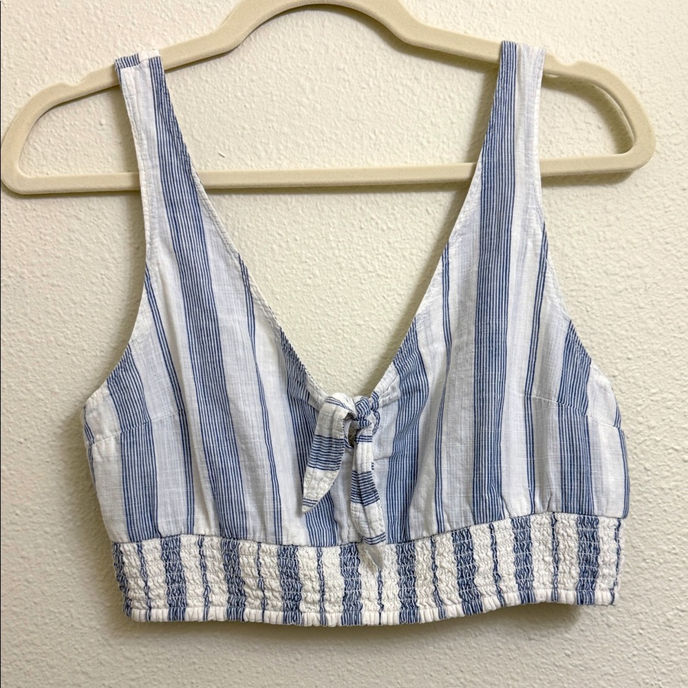 Abercrombie & Fitch Cropped Cotton Tank